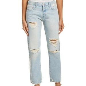 LAST CHANCE Current/Elliott The Fling light wash jeans